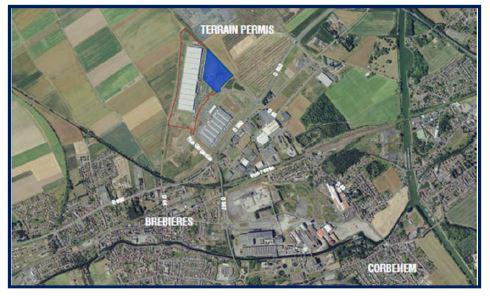 Entrepôt classe a Brebières 18966m² Location entrepôt classe a Brebières Pas-de-Calais OLLOG2106286 1